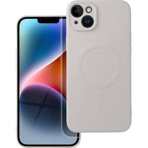 OEM Futerał SILICONE MAG COVER kompatybilny z MagSafe do IPHONE 14 Plus biały 13843850 5903396179396