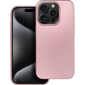 OEM Futerał METALLIC do IPHONE 15 Pro różowy 13844357 5903396213267