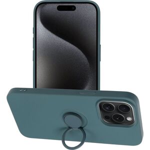 OEM Futerał SILICONE RING do IPHONE 15 Pro Max zielony 13844390 5903396214042