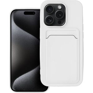 OEM Futerał CARD CASE do IPHONE 15 Pro biały 13844529 5903396217340
