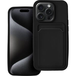 OEM Futerał CARD CASE do IPHONE 15 Pro czarny 13844532 5903396217319