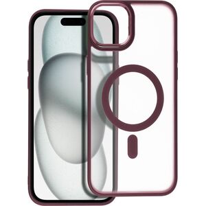 OEM Futerał MATTE MAG COVER kompatybilny z MagSafe do IPHONE 15 Plus czerwony 13844641 5903396221606