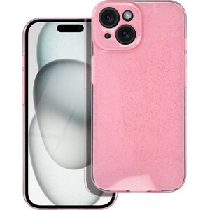 OEM Futerał CLEAR CASE 2 mm BLINK do IPHONE 15 różowy 13844673 5903396222245