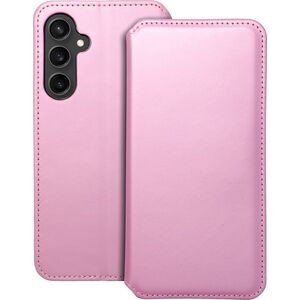 OEM Kabura DUAL POCKET Book do SAMSUNG S23 FE jasny różowy 13844870 5903396227509