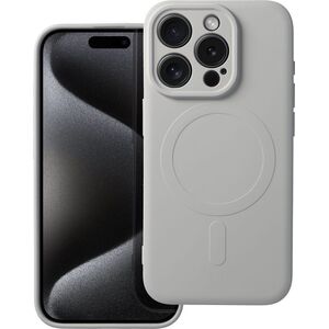 OEM Futerał SILICONE MAG COVER kompatybilny z MagSafe do IPHONE 15 Pro tytanowy 13844920 5903396228919