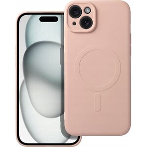 OEM Futerał SILICONE MAG COVER kompatybilny z MagSafe do IPHONE 15 Plus różowy 13844926 5903396229107