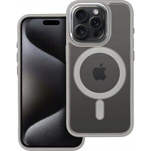 OEM Futerał COLOR EDGE MAG COVER kompatybilny z MagSafe do IPHONE 15 Pro tytanowy szary 13845233 5903396235573