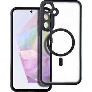 OEM Futerał FULL MATTE MAG COVER kompatybilny z MagSafe do SAMSUNG A35 czarny 13846525 5903396299919