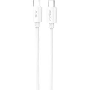 Kabel USB Dudao USB-C - USB-C 1.2 m Biały (6976625331765) 13846703 6976625331765