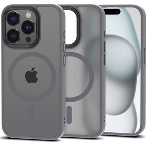 Tech-Protect Etui Tech-Protect MagMat MagSafe na iPhone 15 Pro - tytanowy mat 13846732 9319456606546