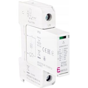 Etipo Ogranicznik przepięć ETI Polam ETITEC GSM Typ T1, T2 B C 002440607 T12 275/25 3+0 RC 13849621 3838895927044