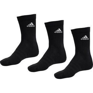 Adidas Skarpety adidas Cushioned Crew Socks 3P czarne IC1310 43-45 13850792 4066746298398