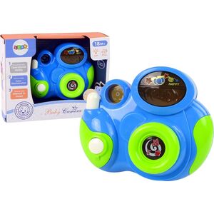 LeanToys Interaktywny Aparat Fotograficzny Dla Malucha Światło Dźwięk Niebieski 13869038 5904665997703