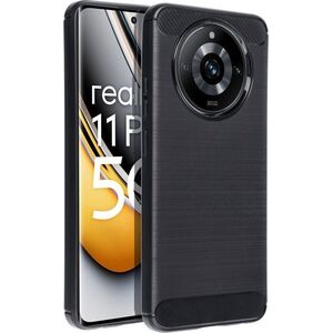 ForCell Futerał CARBON do REALME 11 czarny 13875755 5903396217470