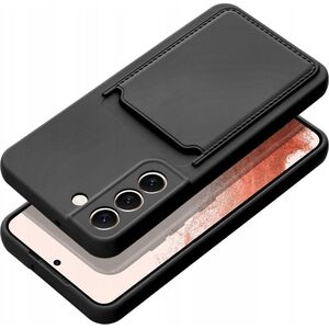 4kom.pl Futerał CARD CASE do SAMSUNG A14 5G / A14 4G czarny 13876100 5903396203275