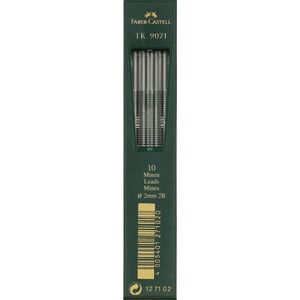 Faber-Castell FABER-CASTELL Fallmine TK 9071 2B 2 mm 10St. 13876537 4005401271024