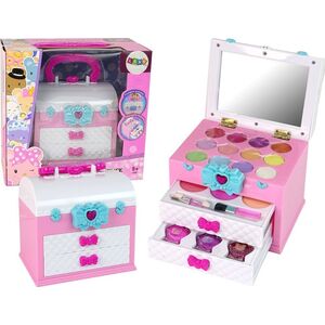 LeanToys Zestaw Piękności w Walizce Różowy Biały 13876753 5905679073049