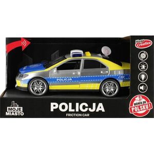 Mega Creative AUTO POLICJA B/O 30X17X14 MOJE MIASTO PLPL MC 24 13881716 5904335885927