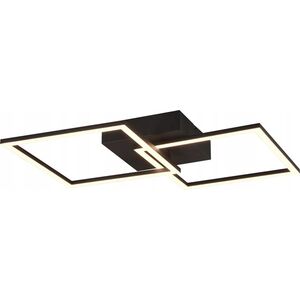 Lampa sufitowa DELIGHT Trio RL Trail R64492132 plafon lampa sufitowa 1x20W LED 3000K 2250lm czarny 13883480 4017807577112