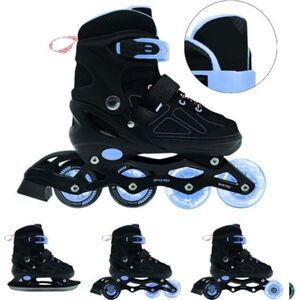 Rolki Spokey Łyżworolki regulowane dziecięce 4w1 Spokey QUATTRO 13892971 5905339434319