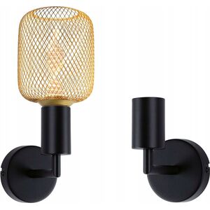 Kinkiet Paulmann Kinkiet ścienny RAVI E27 max.60W IP44 230V czarny matowy / metal 13897642 4000870711392