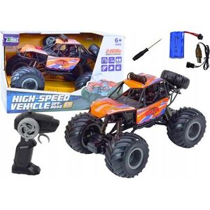LeanToys Auto terenowe R/C 1:8 amortyzatory pomarańczowy 13915328 5905991007050