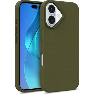 Hurtel Etui Multiple Color Wheat Bran Case MagSafe na iPhone 16 - ciemnozielone 13921423 5907769363245