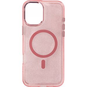 Hurtel Etui Glitter Case MagSafe na iPhone 16 - różowe z brokatem 13921437 5907769363931