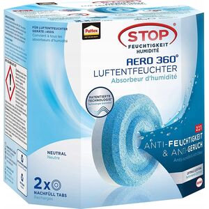 Pattex Pattex Luftentfeuchter Nachfüll Tabs für Aero 360  2x450g 13930789 4057278000825