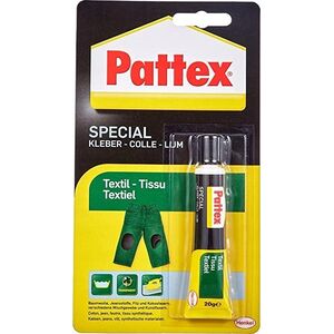 Pistolet do kleju Norimpex Pattex Spezialkleber Textil, für gewebte Stoffe, Tube, 20g 13931530 4015000417310