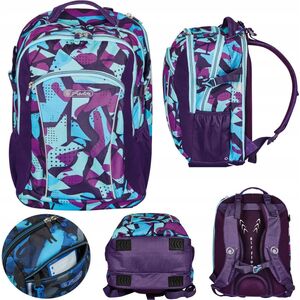 Herlitz Herlitz Grundschulrucksack Ultimate leer CamoPurple 13931571 4008110344751