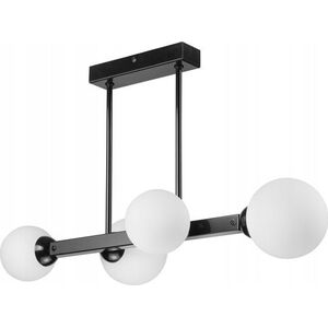 Lampa wisząca Lamkur Lamkur Astro 45061 lampa wisząca zwis modernistyczna ball kule szklane klosze 4x5W G9 biała/czarna 13940630 5907687445061