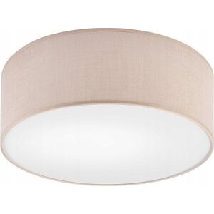 Lampa sufitowa Lamkur Lamkur Chester 48048 plafon lampa sufitowa koło 2x60W E27 beżowy/biały 13940634 5907687448048
