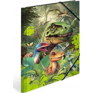 Herma HERMA  Sammelmappen A3 Karton Dino World 13941267 4008705195768