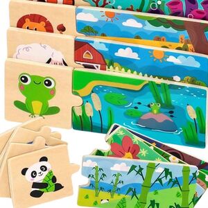 Viga Toys Puzzle Logiczne Ze Zwierzętami Układanka  Lumarko! 13948299 6971608446757