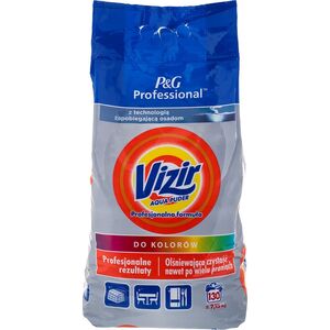 Vizir PROSZEK DO PRANIA VIZIR COLOR AF 7.15 KG 130 PR 2485 13950829 8700216012485