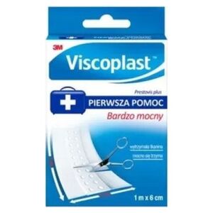 TD Systems Plaster do cięcia VISCOPLAST, bardzo mocny, 8cmx1m, biały 13955097 4064035061241