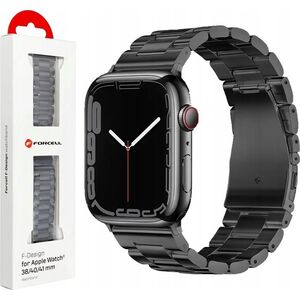 ForCell FORCELL F-DESIGN FA10 pasek do APPLE Watch 38 / 40 / 41 mm czarny 13965603 5903396222566