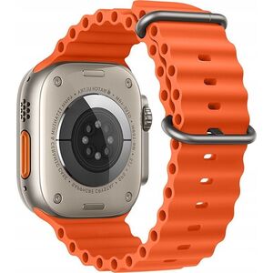 ForCell FORCELL F-DESIGN FA12 pasek do APPLE Watch 42 / 44 / 45 / 49 mm pomarańczowy 13965609 5903396223440