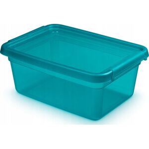 Moxom Pojemnik do przechowywania MOXOM BaseStore Color, 12,5l, ocean, transparentny niebieski 13965794 5902541252229
