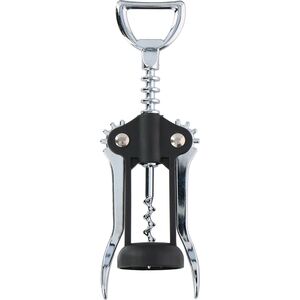 Alpina Alpina - Korkociąg / otwieracz do wina ze stali nierdzewnej 17 cm (czarny / srebrny) 13965997 8711252170251