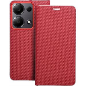 ForCell Kabura LUNA Book Carbon do XIAOMI Redmi Note 13 Pro 4G / POCO M6 Pro 4G czerwony 13973052 5903396288395