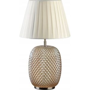 Lampa stołowa GTV GTV Muno OS-MUNO-05-DEC lampa stołowa lampka 1x25W E27 kremowa/biała 13979689 5902801405242