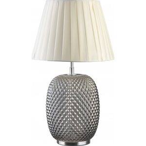 Lampa stołowa GTV GTV Muno OS-MUNO-10-DEC lampa stołowa lampka 1x25W E27 czarna/biała 13979690 5902801405426