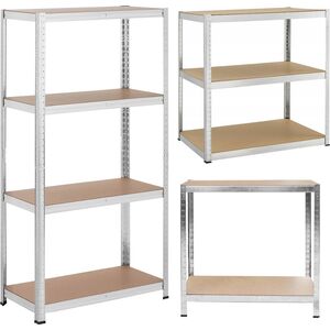 Funfit Regał metalowy magazynowy 174x80x40 cm 13980553 5905771300593
