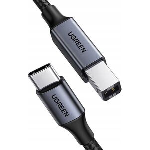 Kabel USB Ugreen Kabel USB-C do USB-B 2.0 (do drukarki) Ugreen US370, 2m (czarny) 13984703 6941876241064