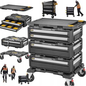 Dewalt DEWALT SKRZYNIA TOUGH SYS.2,0 DXL WIEŻA 5 w 1 13988929 3253561605109