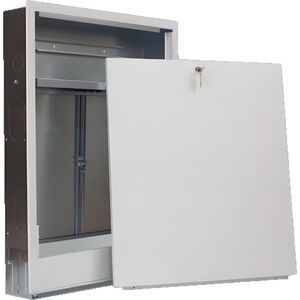 SZPMS-4 SZAFKA PODTYNKOWA Z MASKOWNICĄ I MIEJSCEM NA STEROWANIE 10 OBWODÓW SZER X WYS X GŁ 752X730(ZEW.) 710X730(WEW.) X120 SIGMA-LI // TG.SZPMS-4 13999298 5902837607481