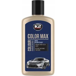 K2 K2 WOSK KOLORYZUJĄCY, NABŁYSZCZA I CHRONI. COLOR MAX 250 GRANATOWY 250ML 14006690 5906534019837