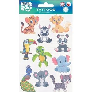 STICKERBOO TATUAZ ZWIERZETA 100X175 S-BOO B/C 1/1000 14006955 5905523671704
